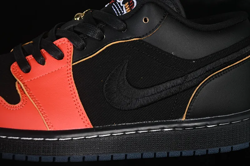 All categories Air Jordan Jordan series basketball shoes Air Jordan 1 Low Air Jordan 1 Low AJ1 Joe 1 black cherry red low-top cultural casual sneakers IQ3460-010